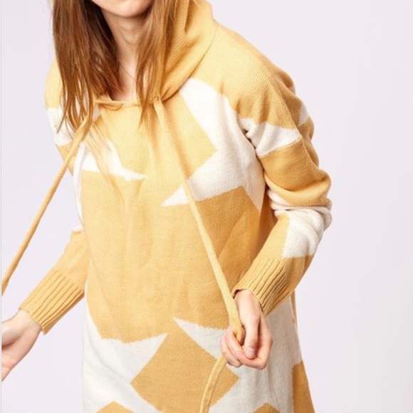 SALE🫶 Oversized Knit sweater Slouchy hoodie - Picture 4 of 7